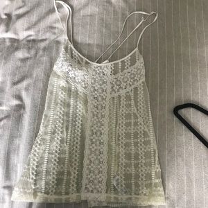 Lace tank